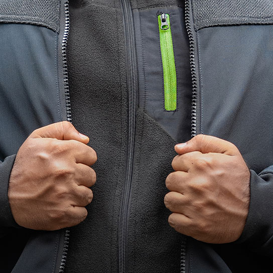 Rynox Swarm 2 Fleece Winter Jacket Made for motorcycling